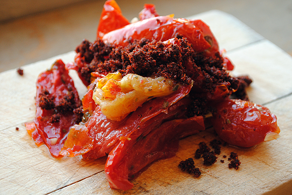 Roast Tomatoes and Harissa Roast Tomatoes and Harissa
