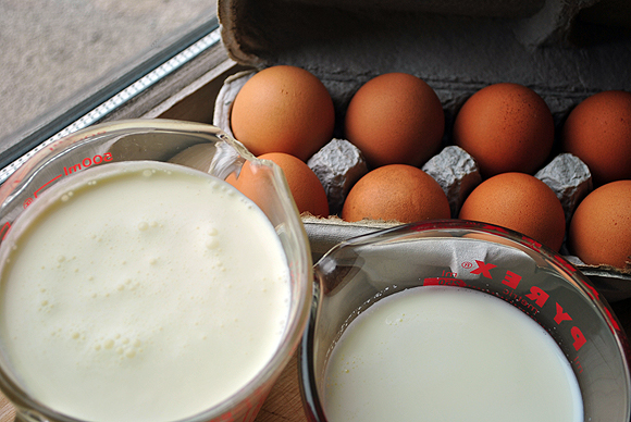 Organic Milk, Cream and Eggs from Bedstuy Farmshare Organic Milk, Cream and Eggs from Bedstuy Farmshare