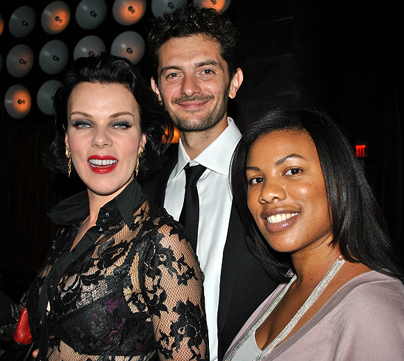 Debi Mazar and Gabriele Corcos of Extra Virgin with Janelle Carter of CorkChronicles.com Debi Mazar and Gabriele Corcos of Extra Virgin with Janelle Carter of CorkChronicles.com