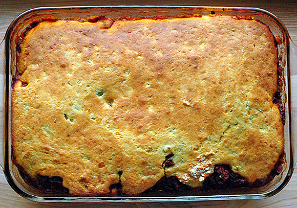 Cornbread Chili Pot Pie