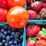 Tomatoes, Strawberries and Blueberries Tomatoes, Strawberries and Blueberries